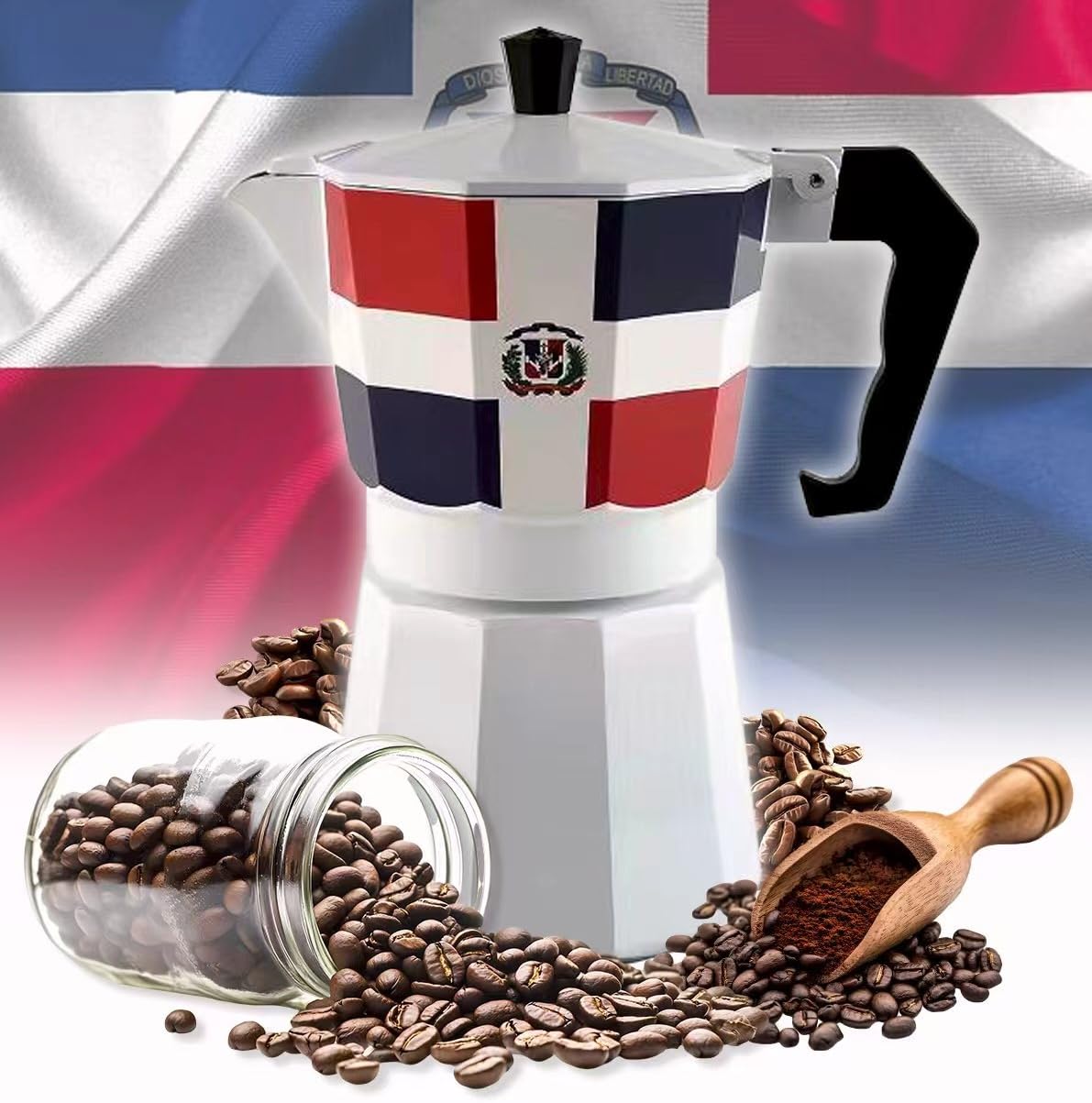 Amazon.com: PRK 14 Dominican Republic Coffee Greca Pot – Classic