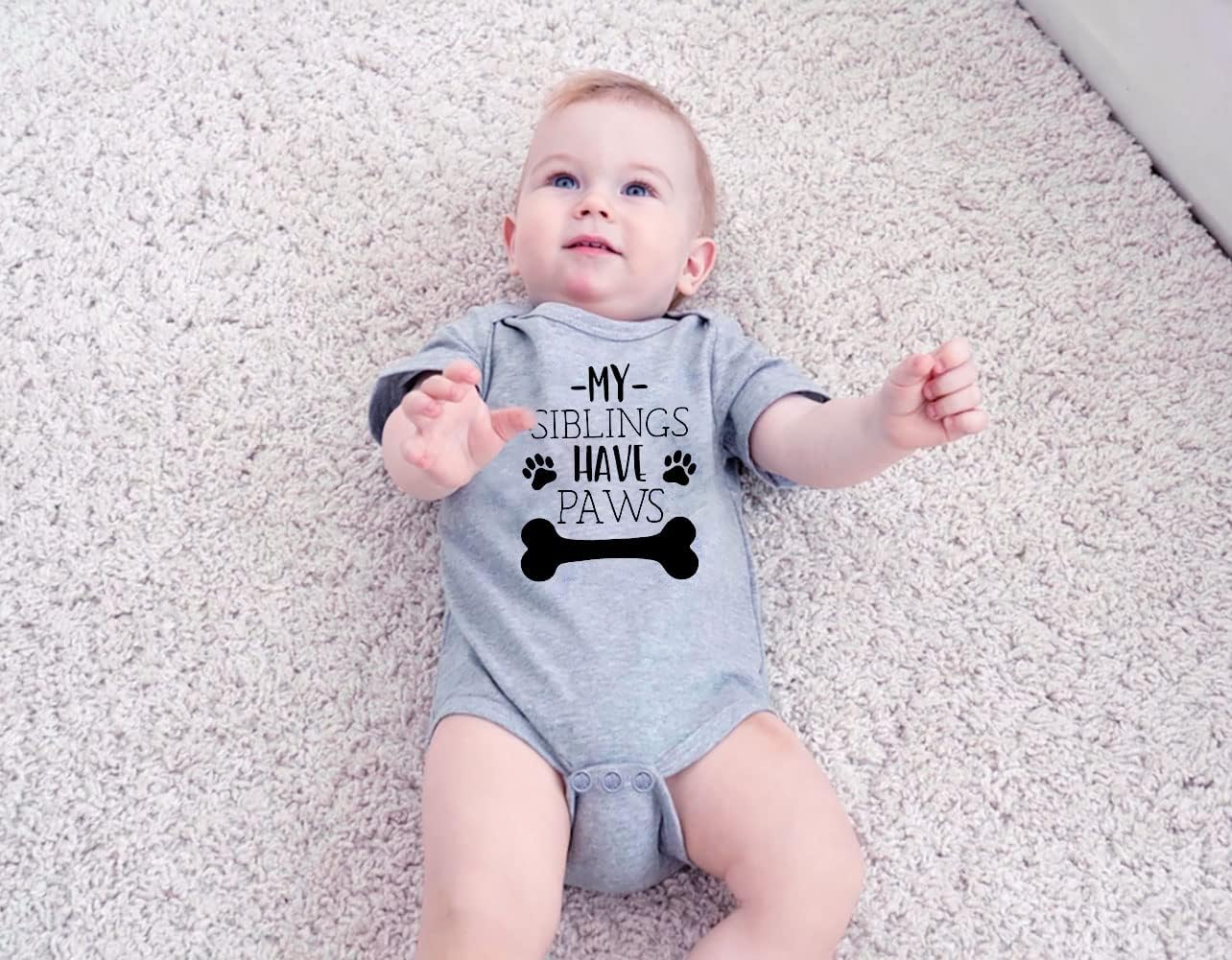 Loveternal ニュートラル ベビー 女の子 男の子 コットン ロンパース かわいい 格言 叔母 ワンジー 新生児服 0-12