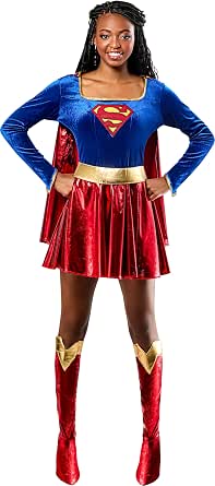 12 Best DC Super Hero Costumes to Rock Your Next Comic-Con 7 Supergirl Costume Dress for Adults - DC Comics Licensed