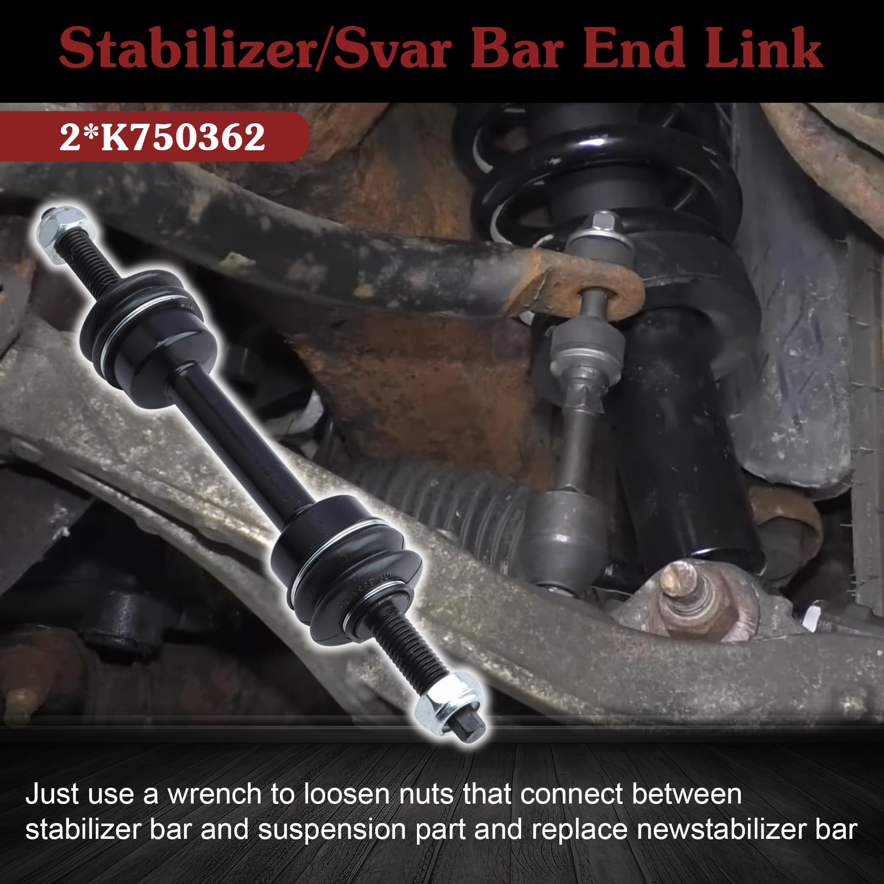 Amazon.com: K750362 Sway Bar Link - Front Stabilizer End Link