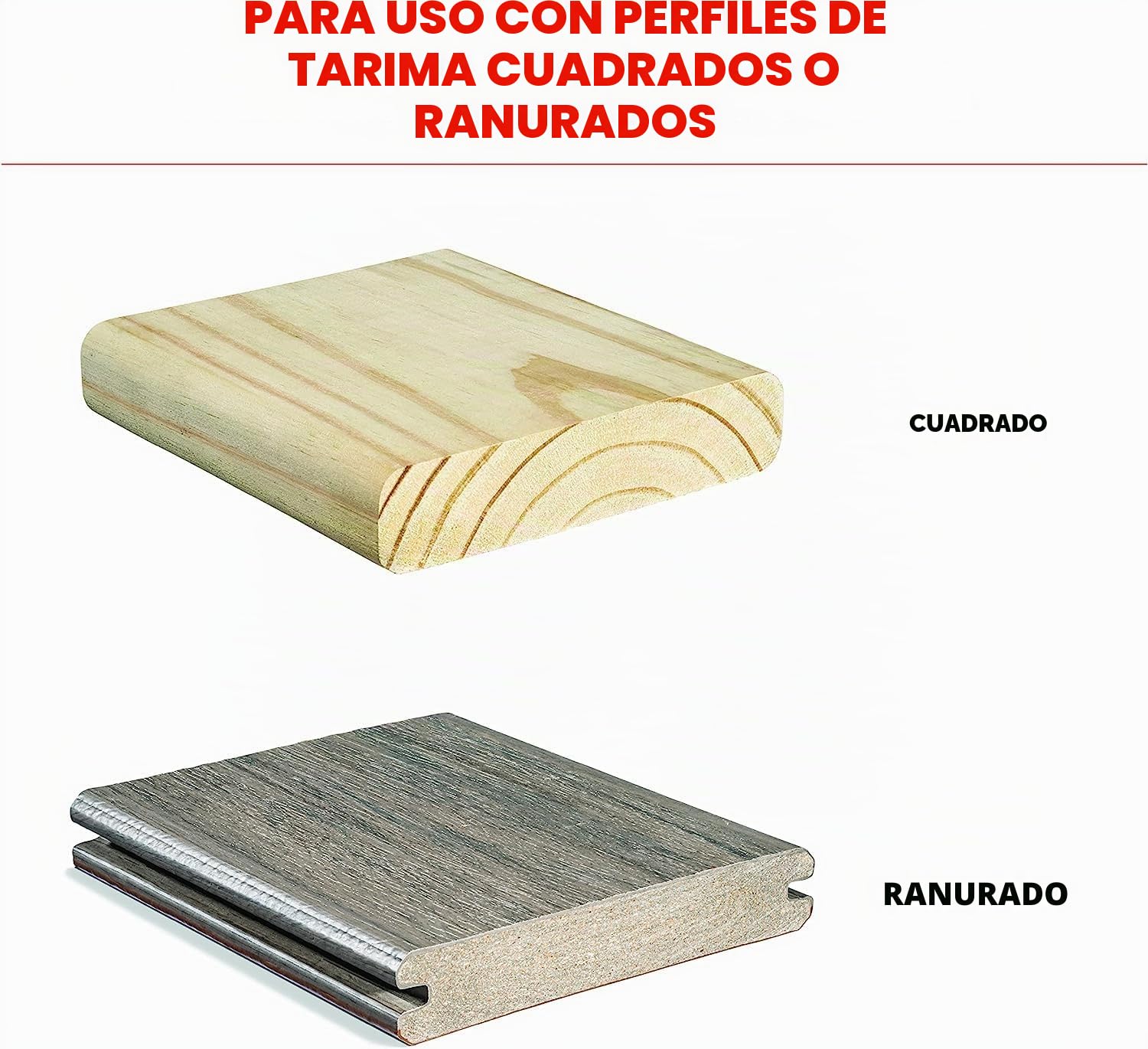 CAMO 0345124 Tornillos de cubierta de borde, cierre oculto, 1-7/8 pulgadas, revestimiento ProTech (700 unidades)