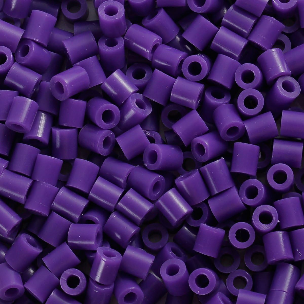 2,000 Dark Purple Fuse Beads 5 x 5mm Bulk Pack of Fusion Beads Works with Perler