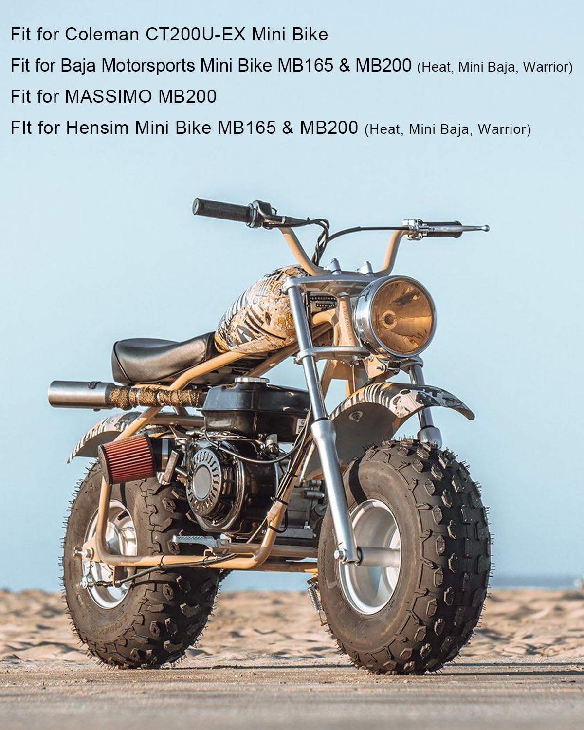 40 Chain Sprocket 420 Chain 60T Sprocket Kit For Coleman Mini