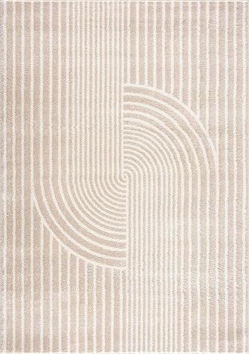 Miniatura 3 de Abani Rugs Nuevo NUE150A - Alfombra de área con nudo de arco beige crema 2 pies x 3 pies