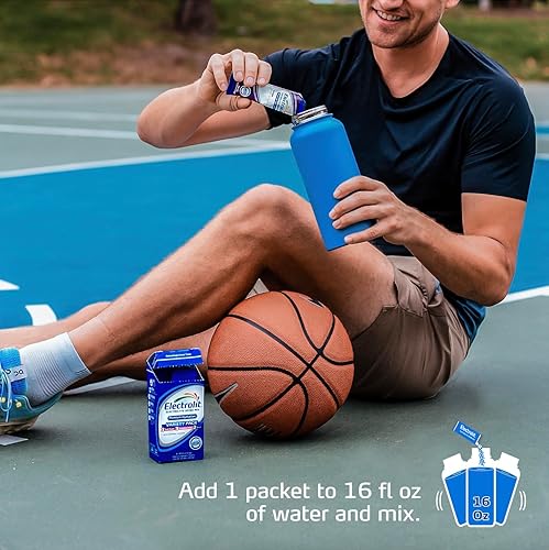 Miniatura 4 de Electrolit Paquetes de electrolitos en polvo, paquete variado de 8 unidades y paquete de 8 unidades de uva