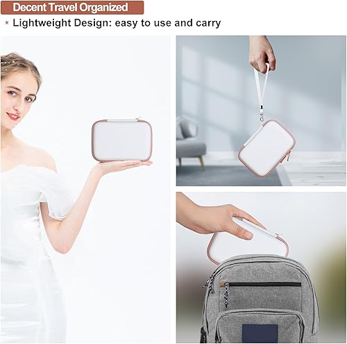 Miniatura 51 de Elonbo Funda de transporte para GL.iNet GL-SFT1200/A1300/AXT1800/MT3000 portátil WiFi Gigabit Router, repetidor de red Wi-Fi inalámbrico 6, soporte