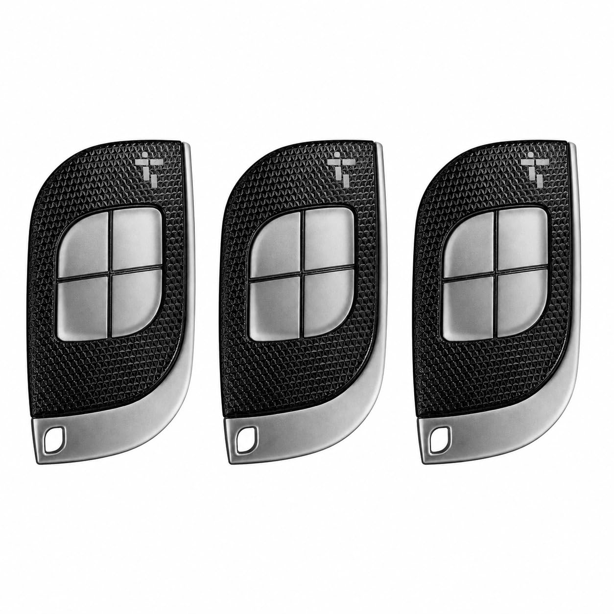 Lot de 3 Télécommandes Came TTS44RKS (806TS-0250) pour Portail - 4 Boutons 433,92 MHz – Émetteur 4 canaux – Remplace TOP434EE / TOP434EV / TOP434NA / TOP434MA / T434 – Portail & Porte de Garage