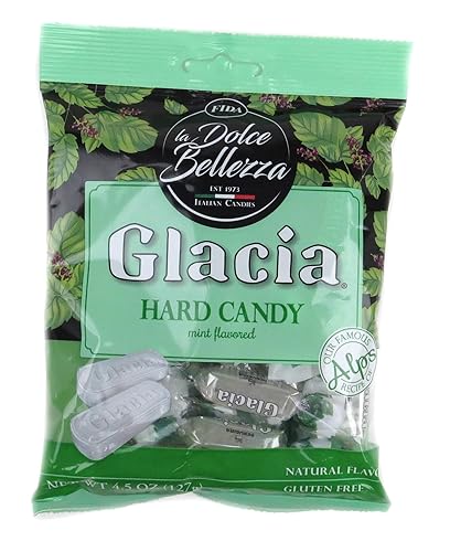 FIDA la Dolce Bellezza Glacia - Caramelo duro, bolsa de 4.5 onzas