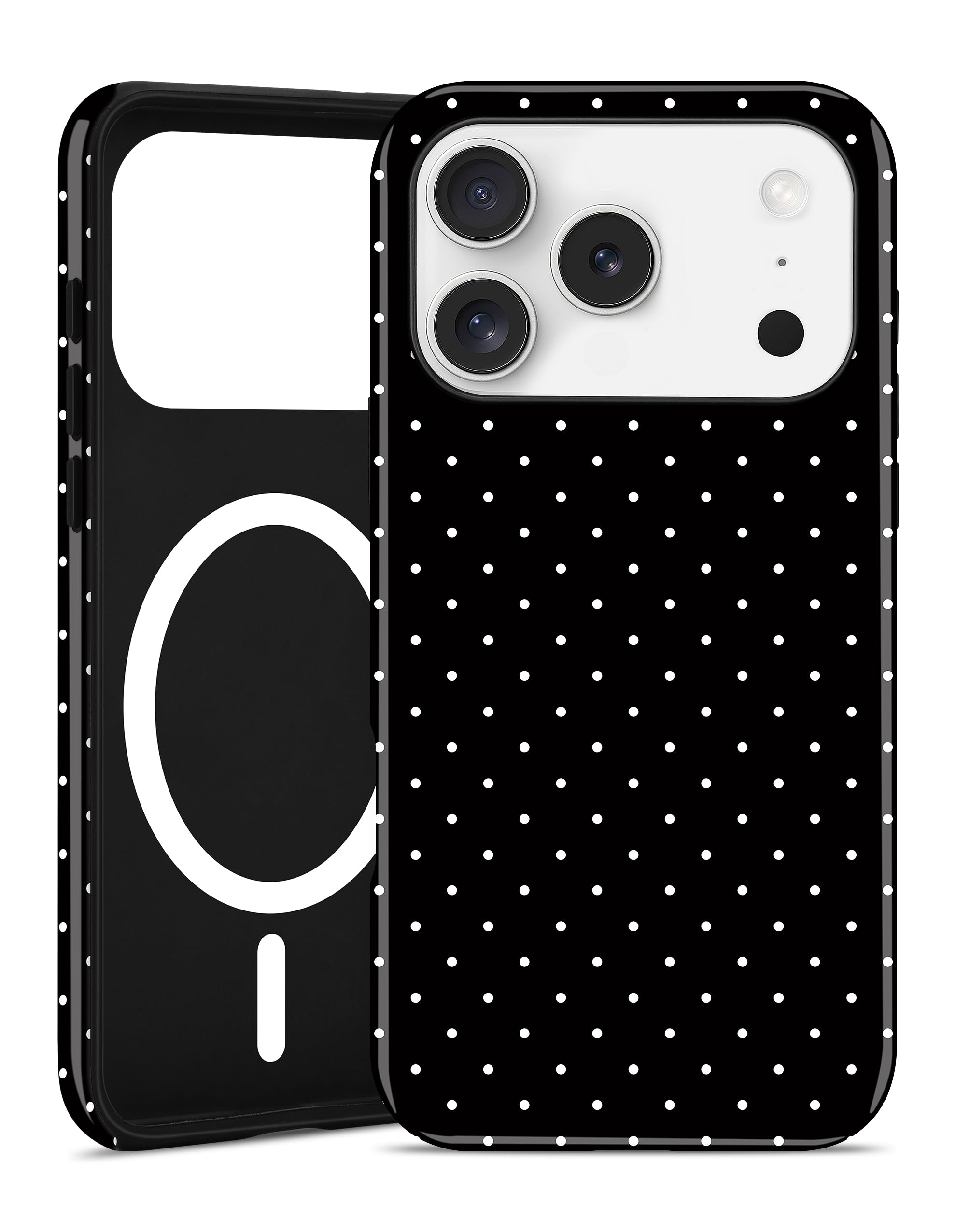 Coque de téléphone magnétique à pois pour iPhone 17 Pro Max - 8