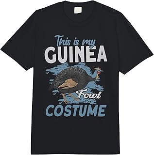 Guinea Hen Care Stuffed Animal Hen Farming Guinea Fowl Comfort Colors Adult Heavyweight T-Shirt