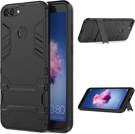 LXHGrowH Funda Huawei P Smart, Fundas 2in1 Dual Layer Anti-Shock 360? Full Body Protecci?n TPU Silicona Gel Bumper y Duro PC Armadura con Soporte y Desmontable Carcasa para Huawei P Smart, Negro LXHGrowH Funda Huawei P Smart, Fundas 2in1 Dual Layer Anti-Shock 360? Full Body Protecci?n TPU Silicona Gel Bumper y Duro PC Armadura con Soporte y Desmontable Carcasa para Huawei P Smart, Negro