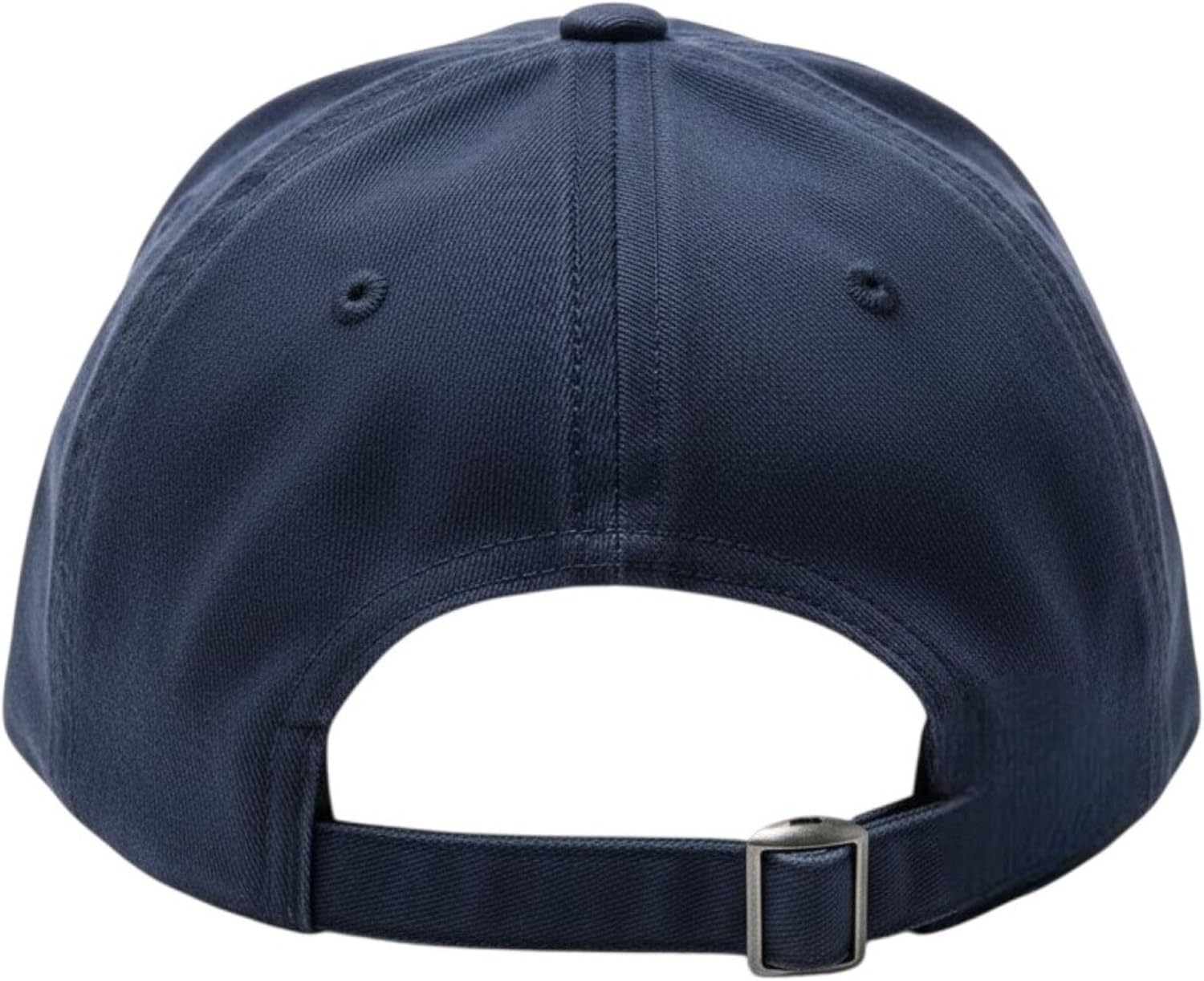 Ford Large Script Dad Hat - Navy Heavy Twill Baseball Cap with Buckle - Officially Licensed Ford Merchandise