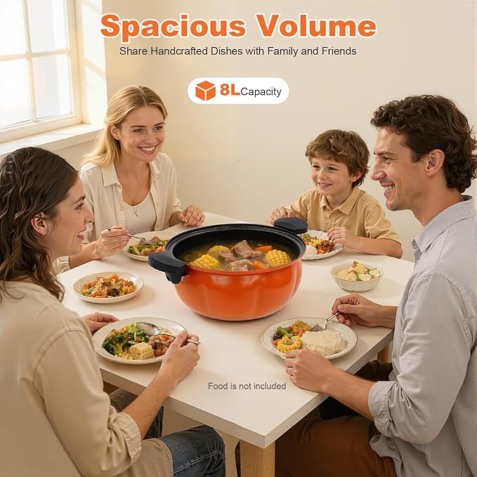 Olla a Presión Hierro 8L WUSILILU miniatura 2