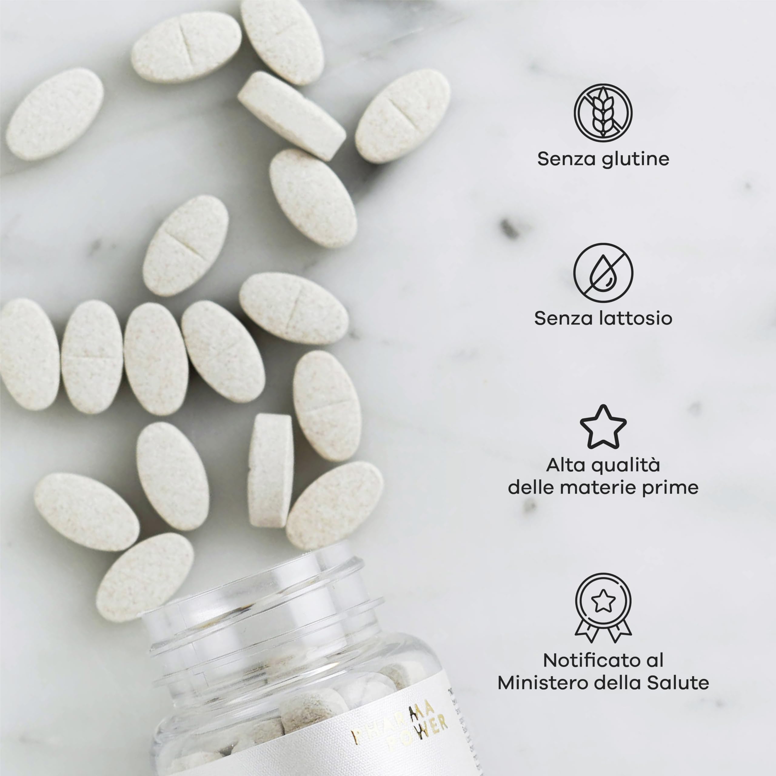 PharmaPower Twist Again Plus Integratore Articolazioni, Utile per Dolori Articolari, Muscolari, Elasticità Cartilagini e Funzionalità Ossa, Senza Glutine e Senza Lattosio, 60 Compresse