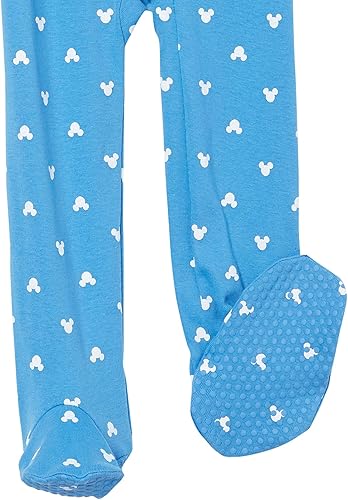 Vista 51 de Yaxa Essentials Disney Marvel Star Wars - Pijama unisex de algodón con pies para bebés y niños pequeños, paquete múltiple