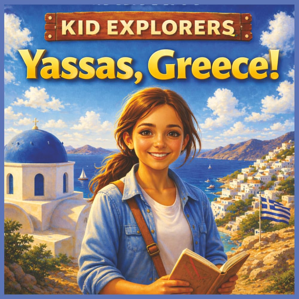 Kid Explorers: Yassas, Greece!: A Journey Through Ancient Ruins, Island Life, and Mediterranean Adventures