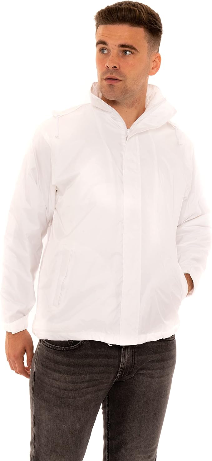 Style It Up Unisex Plain Rain Coat Mac 