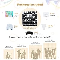 Vista 123 de 36 Panels Giltter Wall Backdrop Pink Shimmer Wall Backdrop for Party Wedding Birthday Engagement Bachelorette Parties Anniversary Decoration