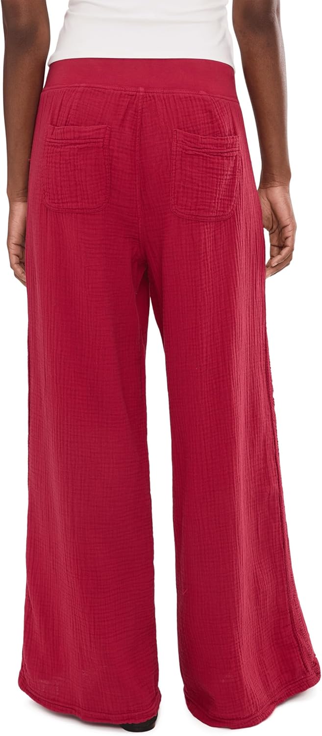 XCVI Womens Elu Wide Leg