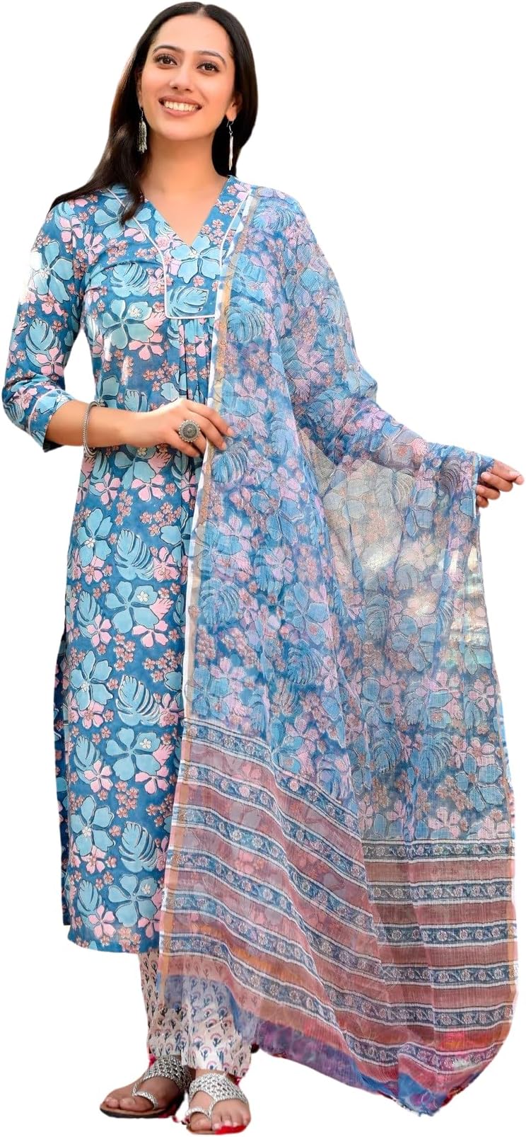 FABNEX Womens Women Kurta Set