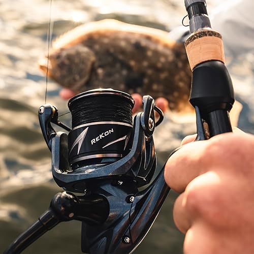 Miniatura 2 de KastKing ReKon Saltwater Spinning Fishing Reel – Up to 55LBs Max Drag Big Game Fishing Reel - Innovative NyliTech Body- Water Resistant - MaxiDur