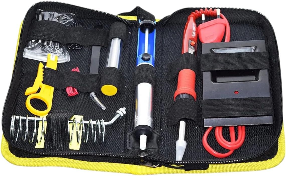 Soldering Kit Adjustable Temperature 220V 80W Lcd Solder Welding Tools Ceramic Heater Soldering Tips Desoldering Pump