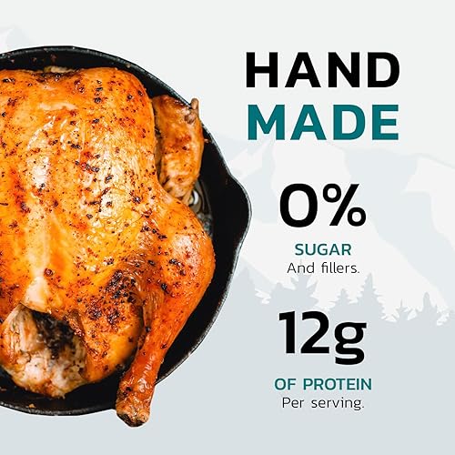 Miniatura 5 de Carnivore Crisps Harina de pollo, harina de pechuga de pollo prémium para cocinar y condimentar, rica en proteínas, apta para dieta paleo y keto, 6