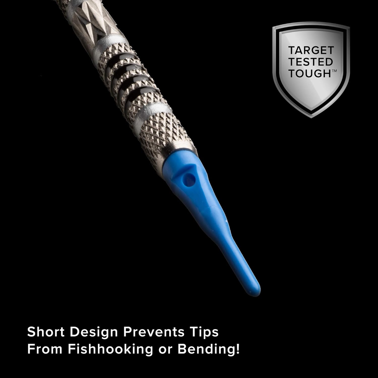 Viper Dart Accessory: Tufflex S.S. (Super Short) 2BA Thread Soft Tip Dart Points (100 and 1000 Packs)