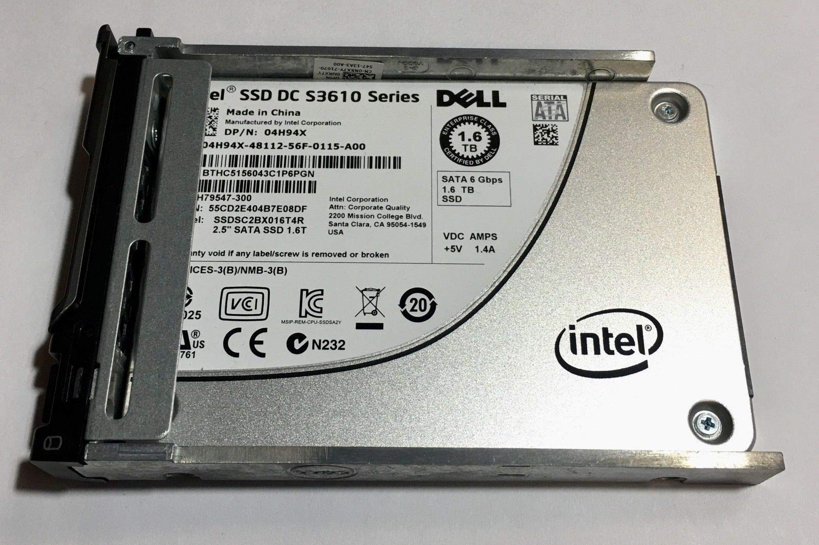 Amazon.com: Intel 1.6TB SSD 2.5