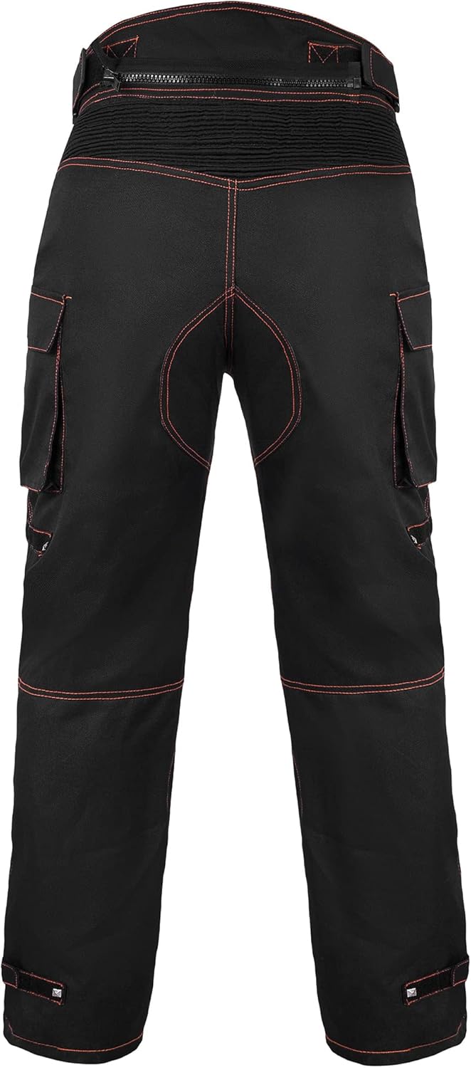 DALLX Motorcycle Pant for Men Motocross Waterproof Pant with CE Armored Adventure Motorbike Riding Pants – All Weather - Image 5