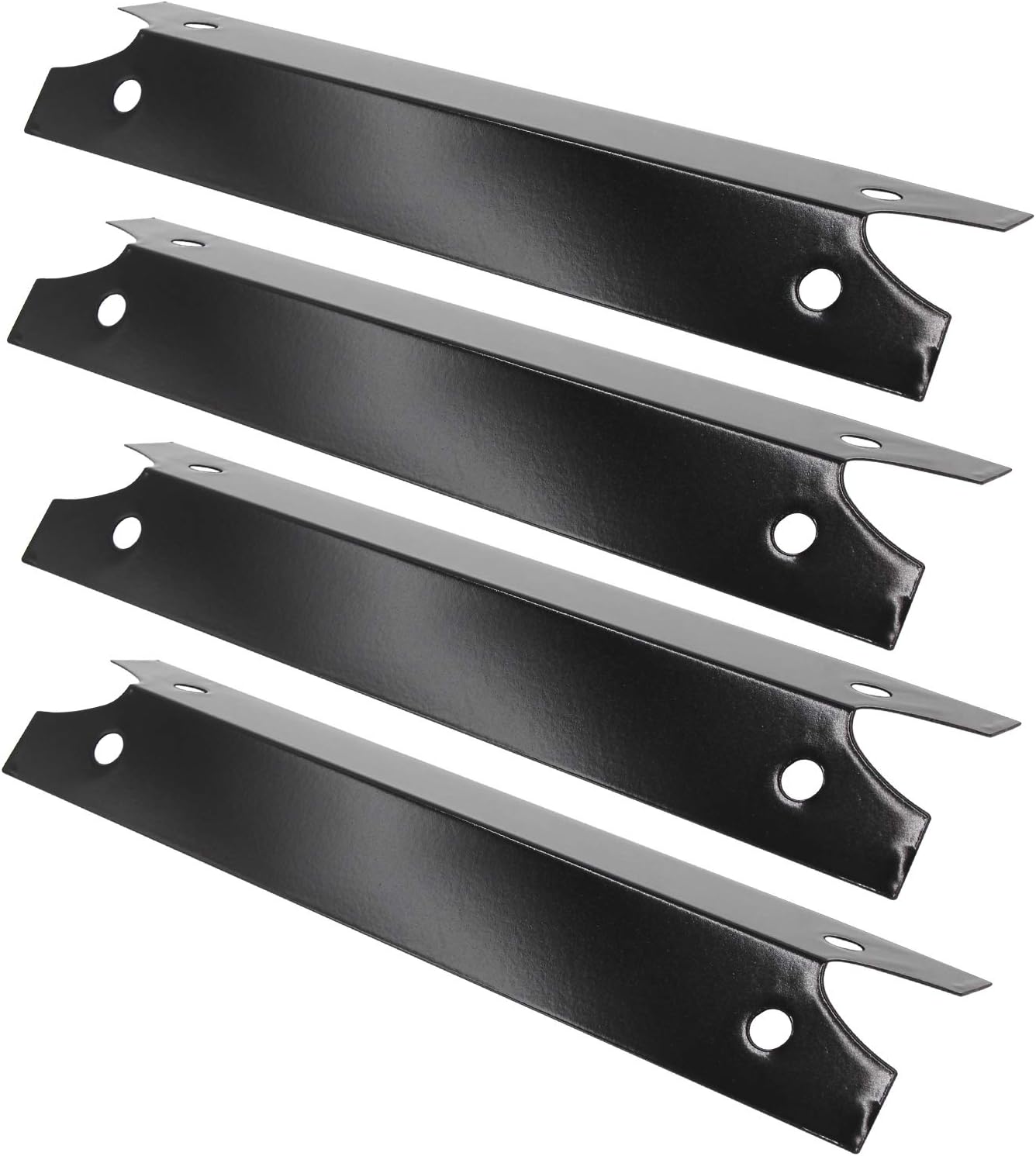 Hongso Heat Plates Replacement Parts for Brinkmann 4040, 4345, 810-4580-S, 810-4040, 810-8401-s, pro series 6345, Charmglow Models 600-7100-0, 810-7600-S Gas Grill, 16 3/4" Porcelain Steel Heat Shield