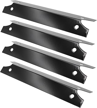 Hongso 16 3/4" Porcelain Steel Heat Shield Replacement Parts for Brinkmann 6430, 810-8401-s, 4040, 4345, 810-4580-S, 810-4040, pro series 6345, Charmglow Models 600-7100-0, 810-7440-s Gas Grill