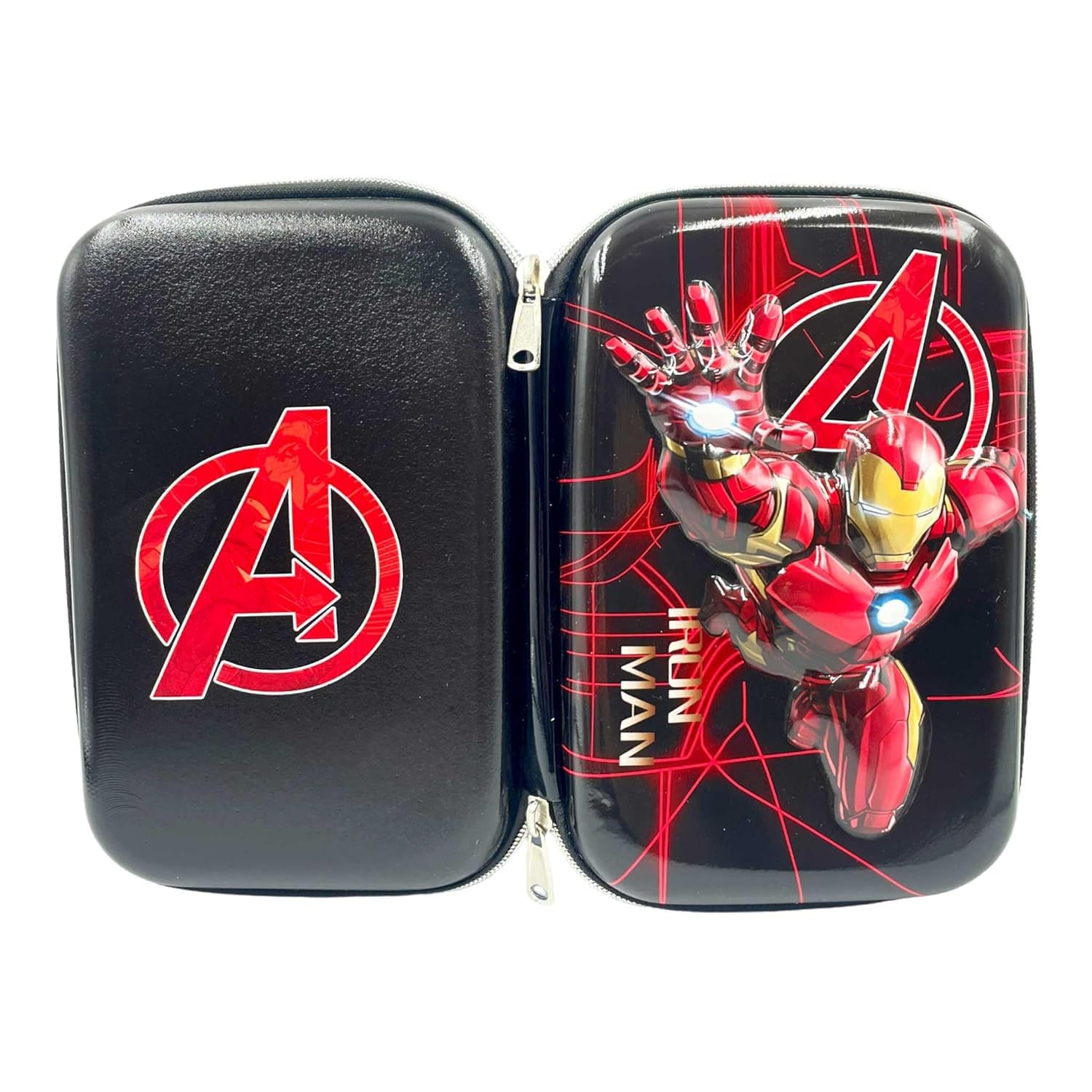 3D Pencil Case with Compartments Cover School Supply for Students, Stationery Box, Pencil Box New Kids Designer Cute Premium Stylish Multipurpose for Boys & Girls (Iron-Man) (B0D8YDNK2J) Amazon Price History, Amazon Price Tracker
