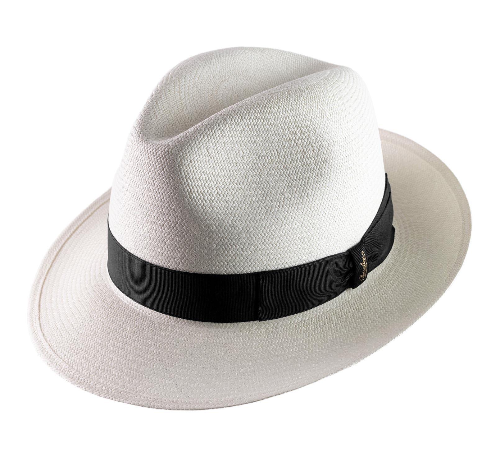 Borsalino Dolce Trilby Hat Size 59 Cm Black