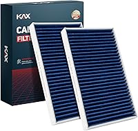 Vista 13 de KAX Filtro de aire de cabina CF11819 de repuesto para Equinox 2010-2017, Sonata 2011-2014, Optima 2011-2015, Santa Fe (Sport/XL), Terrain, Vue