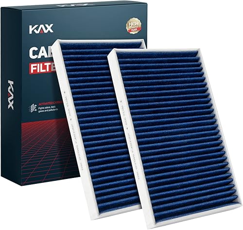 KAX Filtro de aire de cabina, GCF049 (CF8791A), repuesto para Silverado, Suburban, Avalanche, Tahoe, Sierra, Yokon, Escalade (1999-2002), filtro de