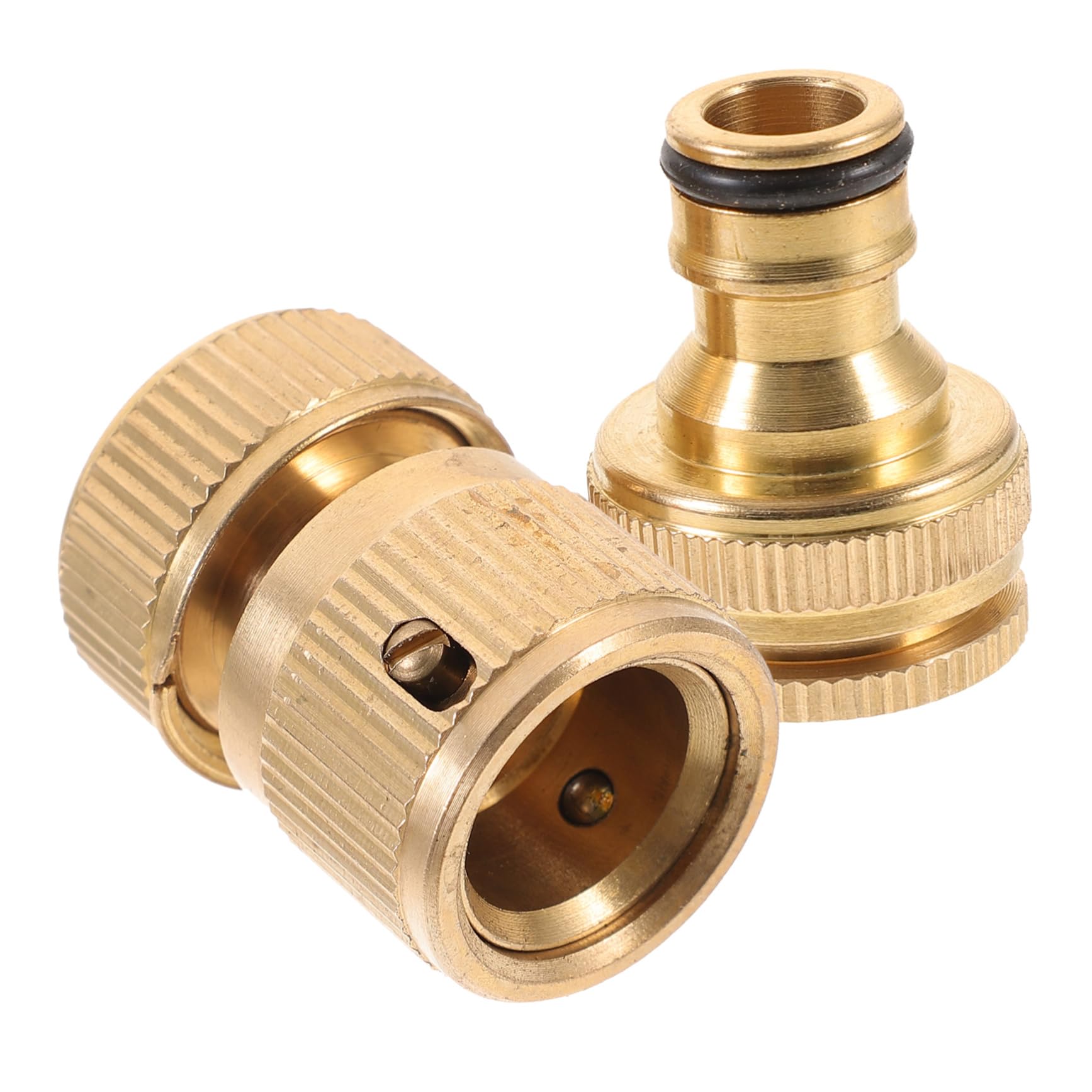 Luxshiny 4paia Raccordo Rapido Per Tubo Da Giardino Connettore Facile Da Installare Per Irrigazione e Lavaggio Compatibile Con Tubo e Idropulitrice