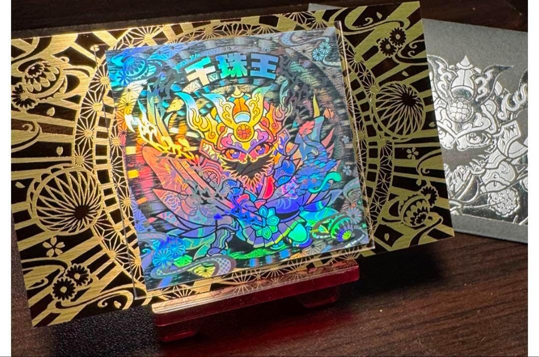 第六弾　千珠王　トキメキ！妖怪鬼退治ホログラムコレクション　agawa アガワ AGAWA 千珠王 トキメキ！妖怪鬼退治ホログラムコレクション （第