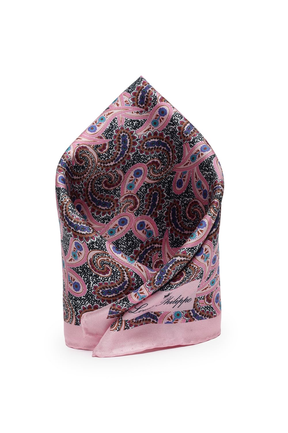 Men Pink Print Party Pocket Square-image-38