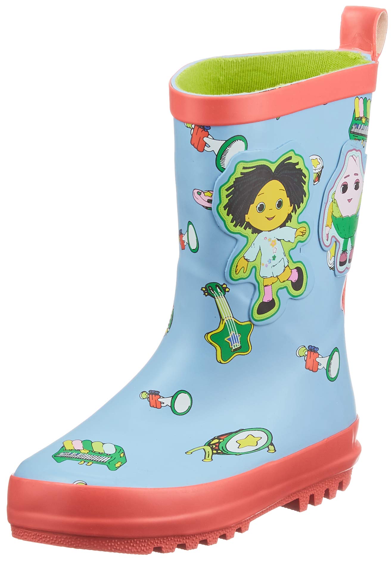 Ulster Weavers Childs Wellies Moon and Me Music Size 6-7, Multi, One