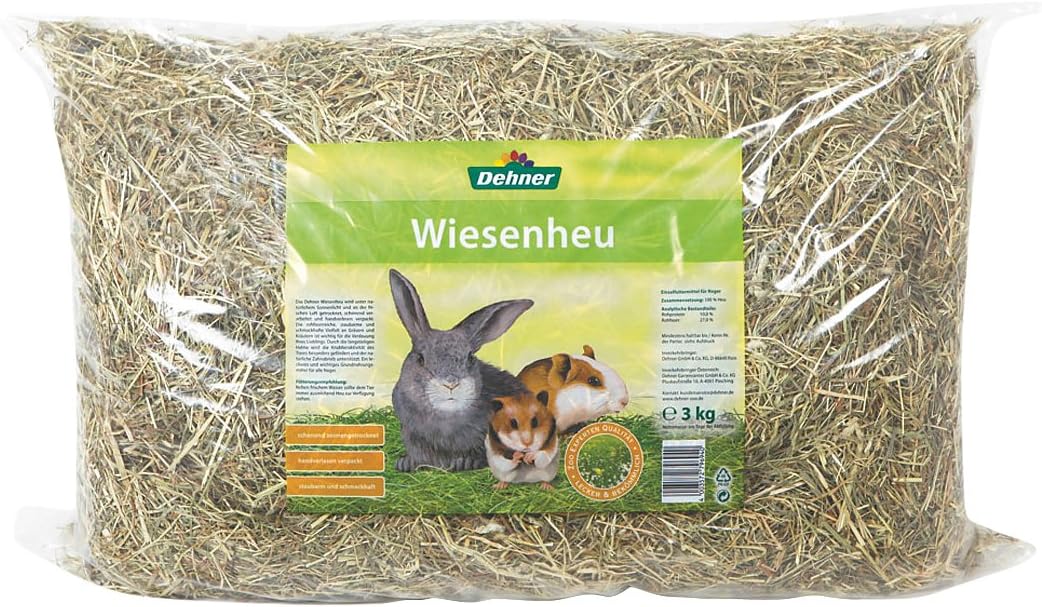 Dehner & Rodent Meadow Hay – 3 kg