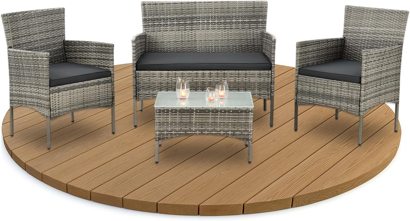 ArtLife Fort Myers Polyrattan Seating Set in 4 Different Variations
