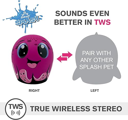 Miniatura 5 de My Audio Pet Splash - Altavoz portátil Bluetooth impermeable - (Rocktopod)