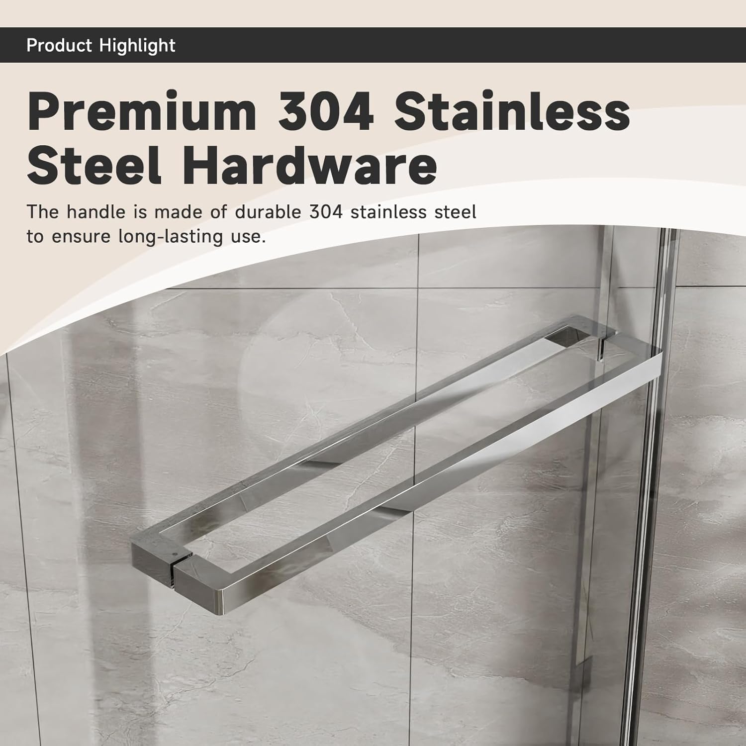 Neo-Angle Corner Shower Enclosure - 36 * 36 * 72Inch Frameless Pivot Shower Door with SGCC Tempered Glass, Chrome Finish - Space-Saving Design for Modern Bathrooms,Base not Included