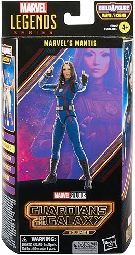 Miniatura 2 de Marvel Legends Series Mantis, Guardianes de la Galaxia Vol.3 - Figuras de acción coleccionables de 6 pulgadas, juguetes para edades de 4 años en