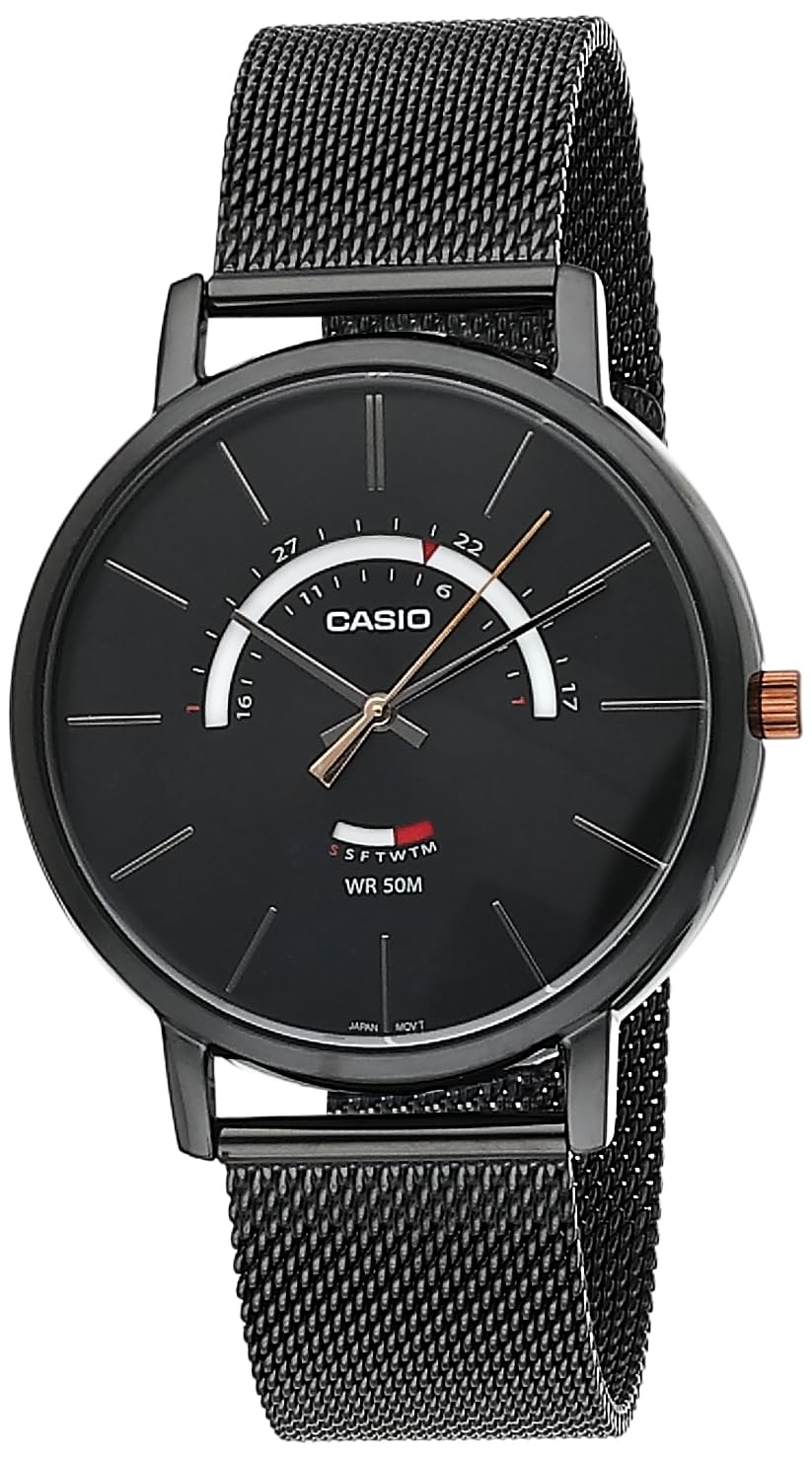 Casio Enticer Mens Analog Black Dial Mens Watch - MTP-B105MB-1AVDF (A1882) (B095SXZMJL) Amazon Price History, Amazon Price Tracker