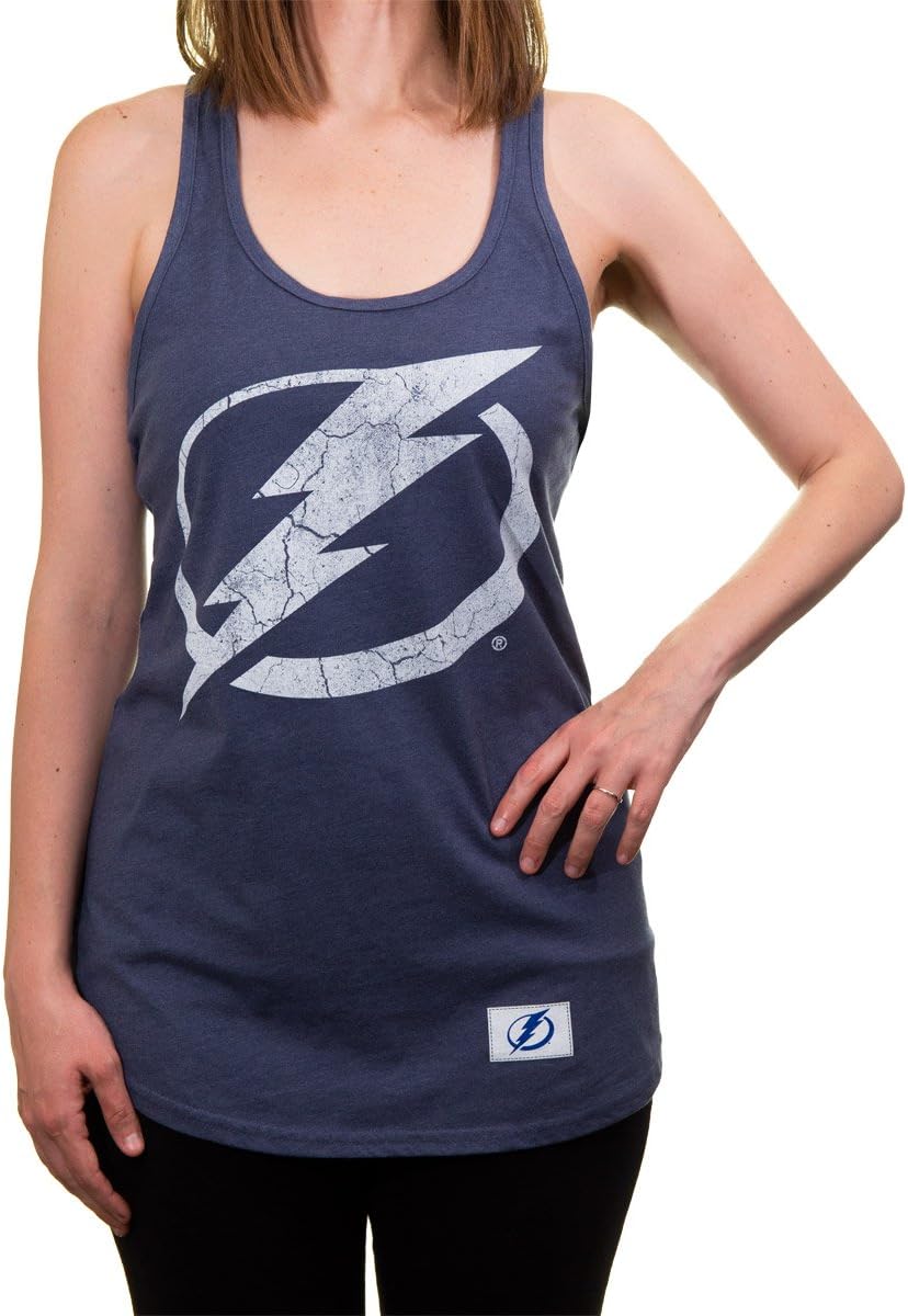 Calhoun NHL Ladies Distressed Flowy Racerback Cover Up