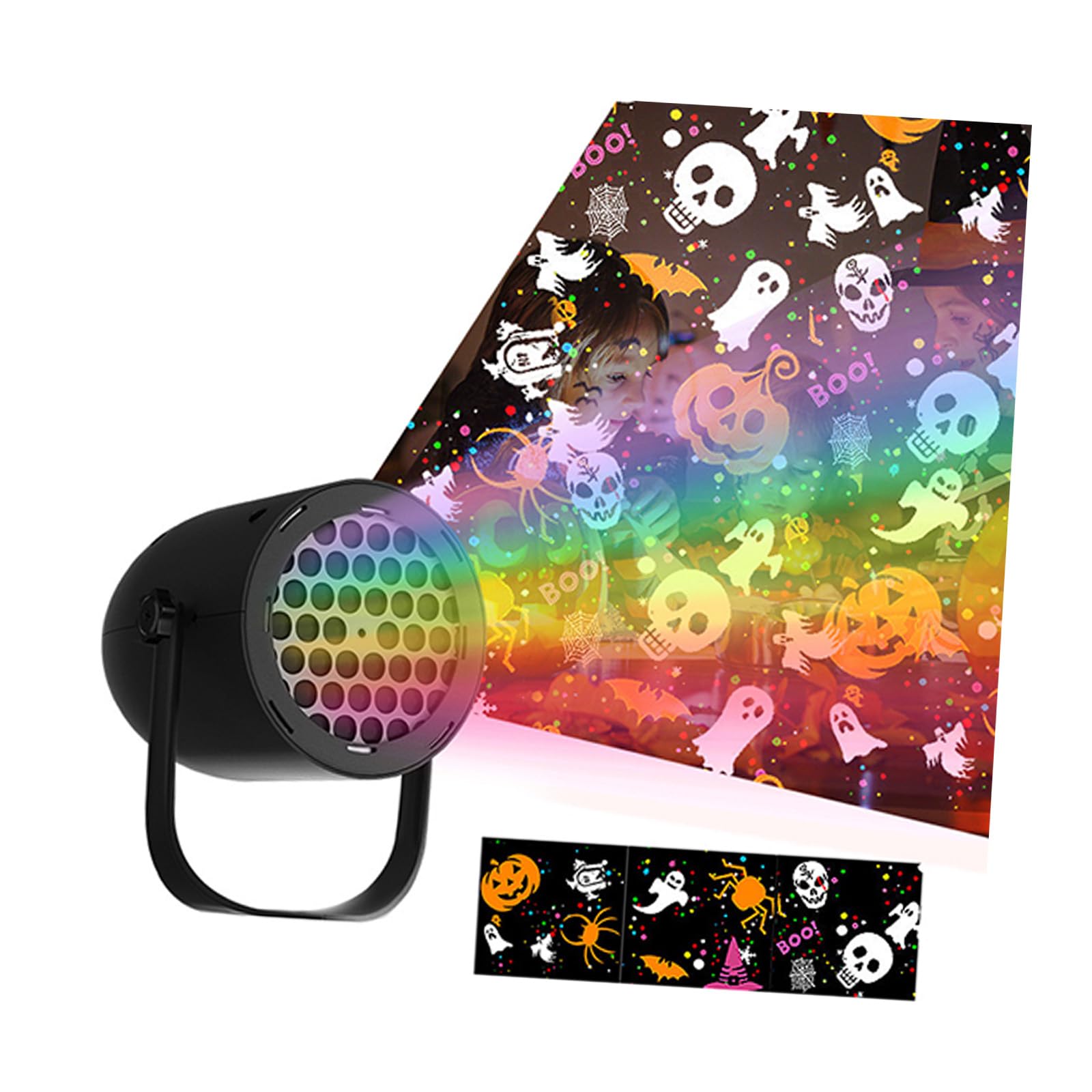 hogtnd Festival Atmospheres USB Snowflake Projector for Projecting Patterns to Turn Rooms Into Winter Wonderland Home Light