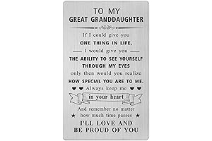 Great Granddaughter Stepdaughter Valentine's Card