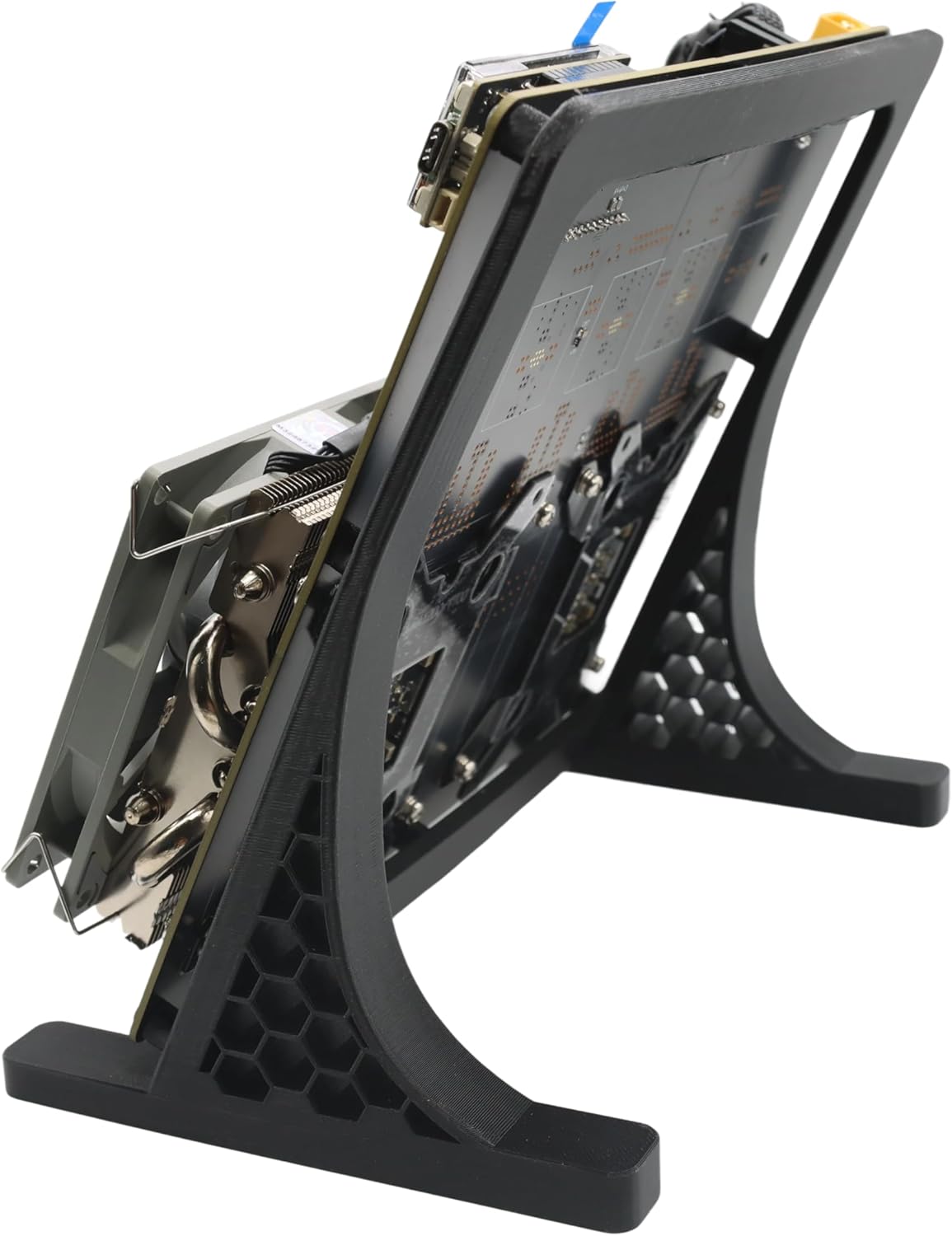 NerdOctaxe Bitcoin Miner 9.6TH/s with 16J/Th High Efficiency, 160W Low Power & Quiet Home Mining, 2.4G WiFi & Open-Source 8*BM1370 Chip for BTC, Include PSU